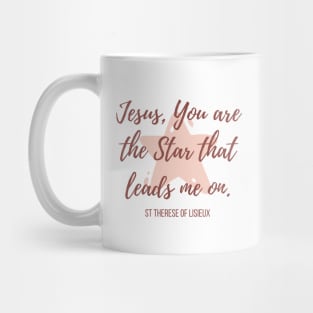 Jesus, my Star (pink/red) Mug